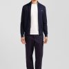 Eden Park Number 10 Navy Zipped Cardigan | Cardigans