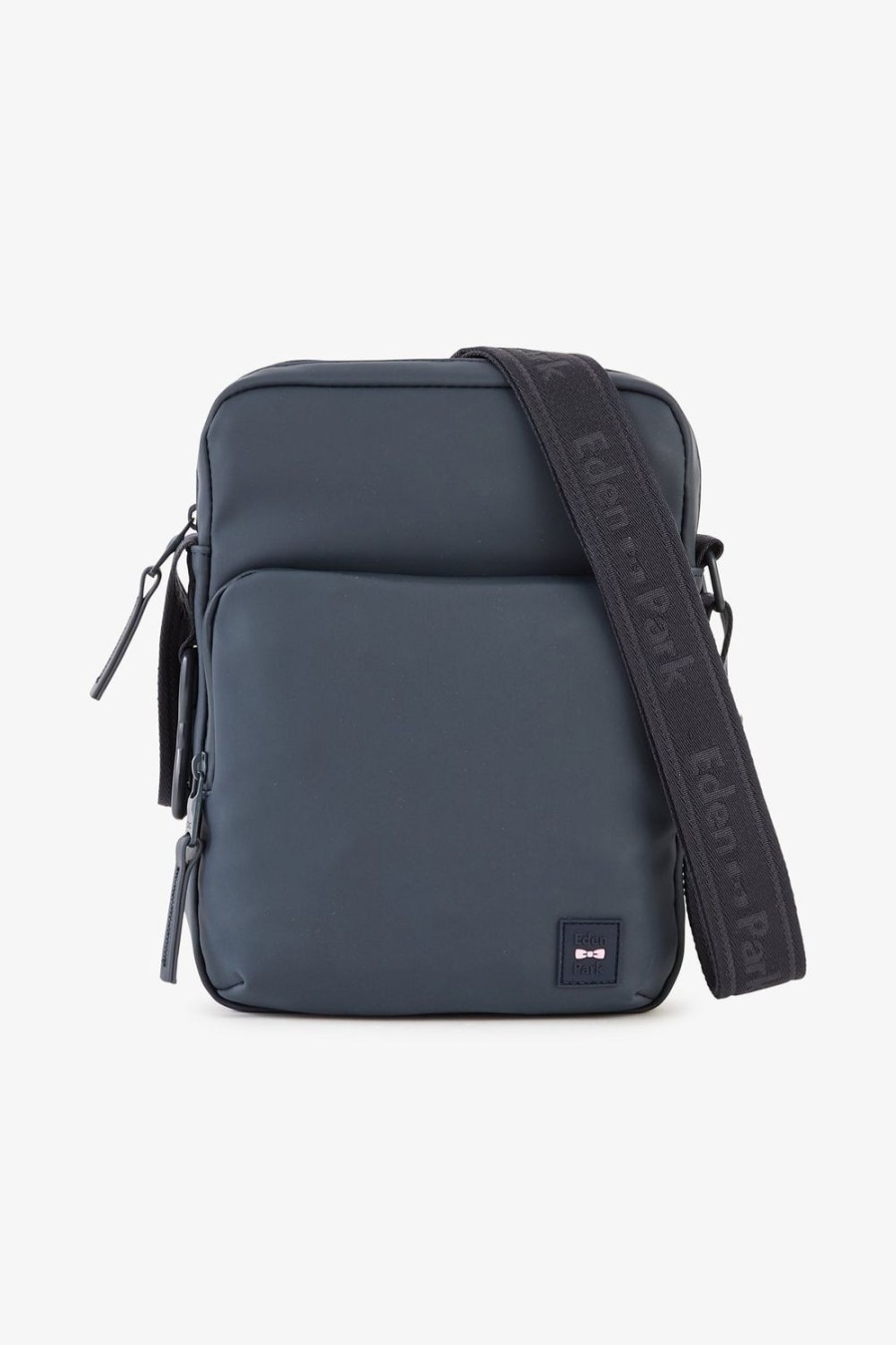 Eden Park Dark Blue Rubber Messenger Bag | Bags