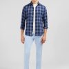 Eden Park Blue Checked Shirt | Shirts