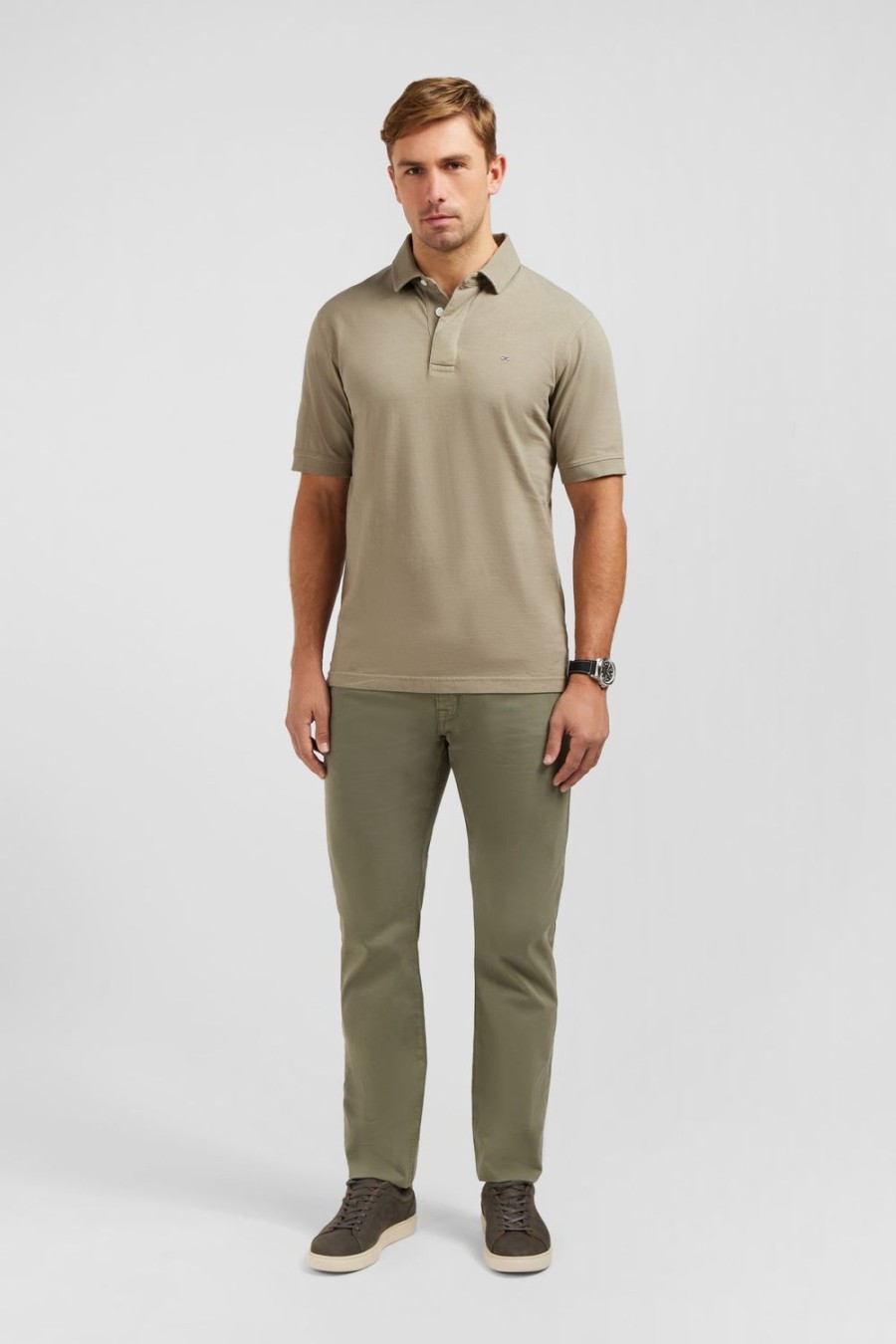 Eden Park Plain Beige Jersey Rugby Shirt | Rugby Shirts