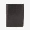 Eden Park Black Leather Passport Wallet | Portfolios