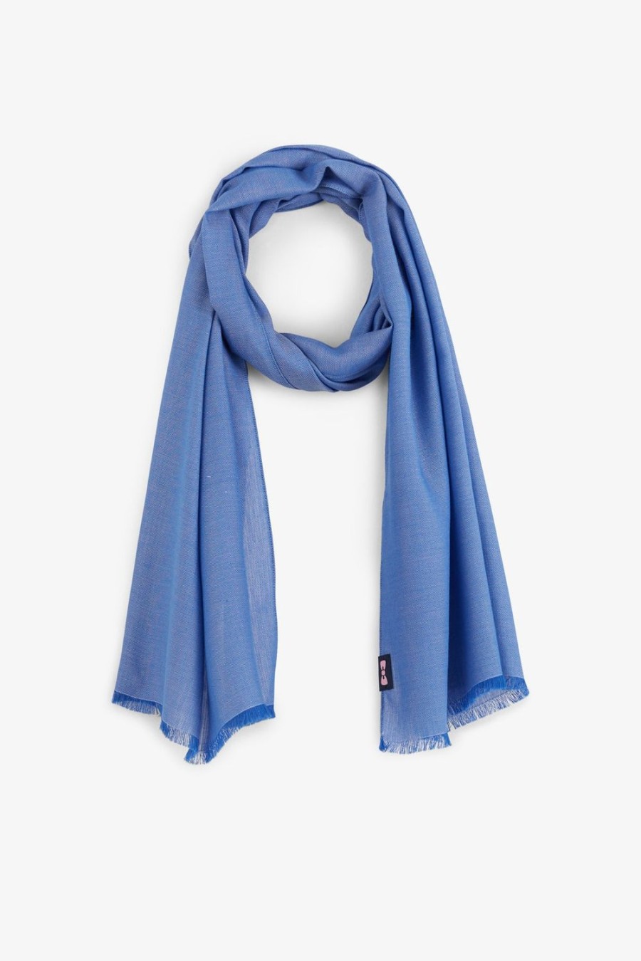 Eden Park Plain Blue Scarf | Scarves & Wraps