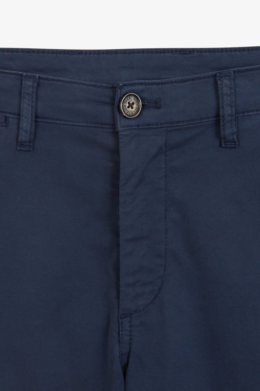 Eden Park Plain Dark Blue Bermuda Shorts | Shorts & Bermudas