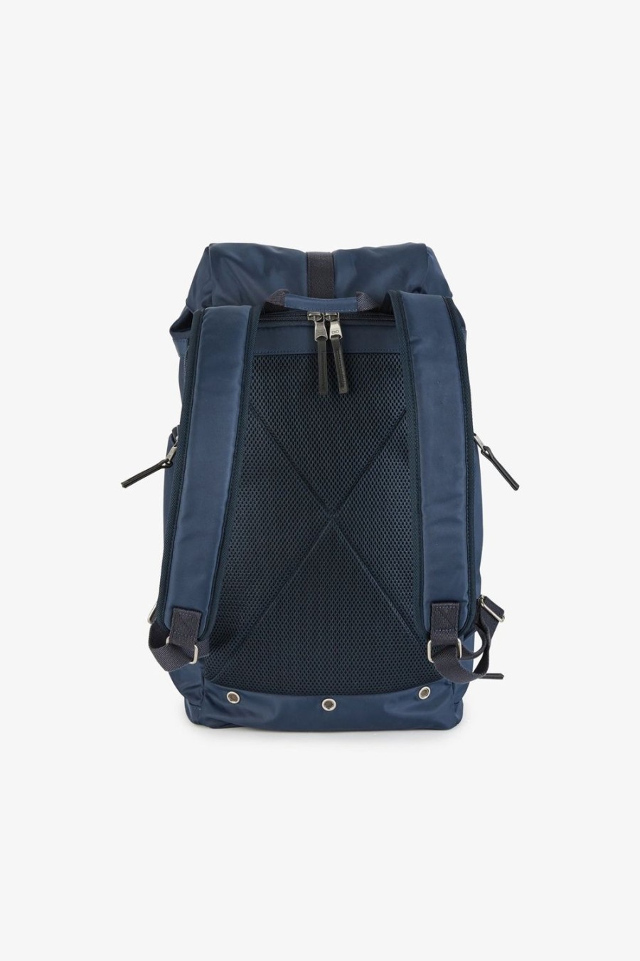 Eden Park Navy Blue Rucksack With Multiple Pockets | Backpacks