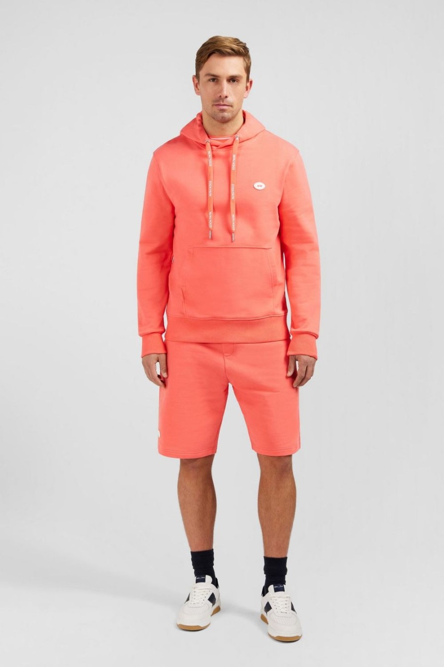 Eden Park Plain Pink Hoodie | Sweatshirts