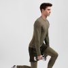 Eden Park Khaki Green Stretch Sports Jogging Bottoms | Pants