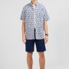 Eden Park Shirt With Exclusive Floral Print | Short-Sleeved Shirts