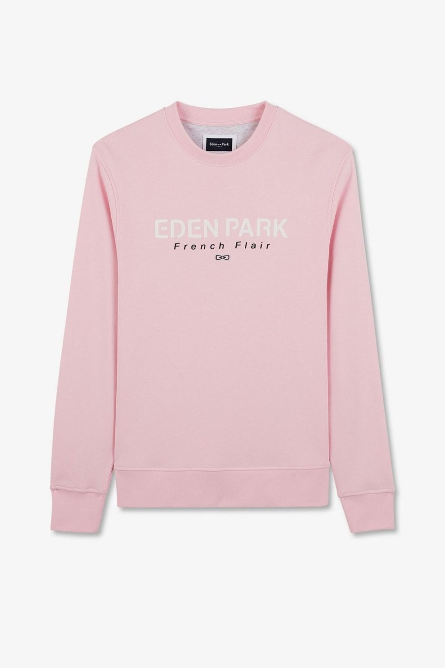 Eden Park Pink Round-Neck Sweatshirt | Sweatshirts