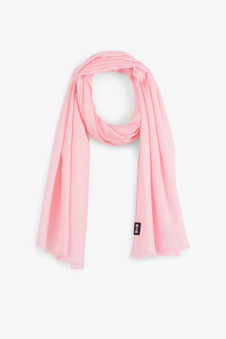 Eden Park Plain Pink Scarf | Scarves & Wraps