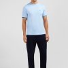 Eden Park Blue T-Shirt With Eden Park Embroidery | T-Shirts