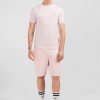 Eden Park Plain Pink Short-Sleeved T-Shirt In Stretch Cotton | T-Shirts