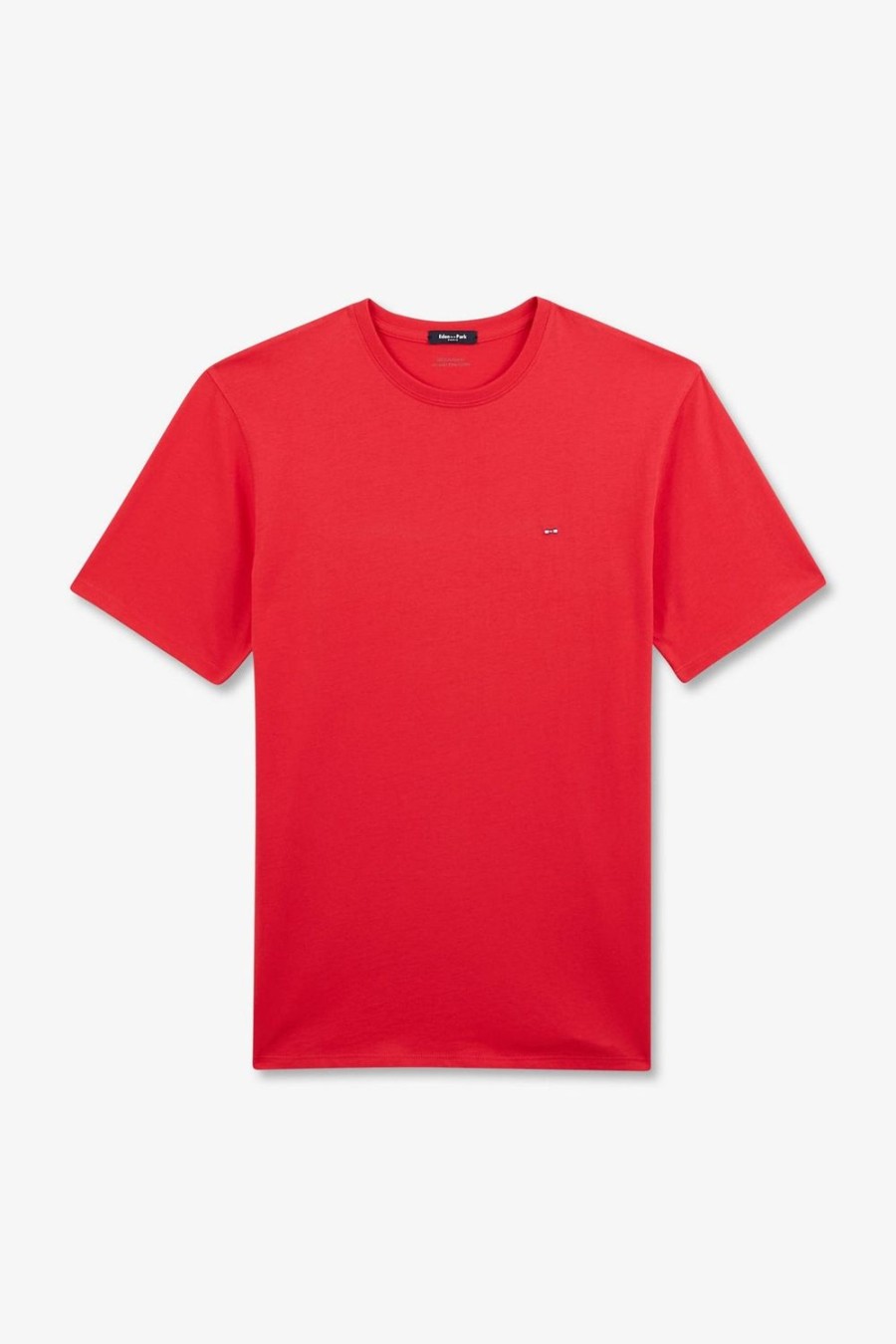 Eden Park Red Short-Sleeved T-Shirt | T-Shirts