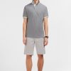 Eden Park Grey Short-Sleeved Polo Shirt | Polos