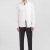 Eden Park Slim-Fit White Shirt In Stretch Poplin | Shirts