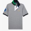 Eden Park Grey Short-Sleeved Polo Shirt | Rugby Shirts