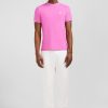 Eden Park Pink Short-Sleeved T-Shirt | T-Shirts