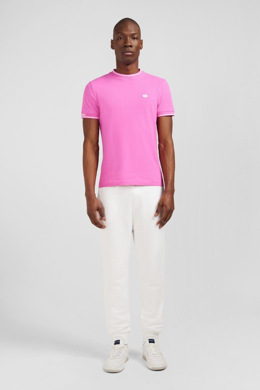 Eden Park Pink Short-Sleeved T-Shirt | T-Shirts