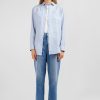 Eden Park Plain Light Blue Blouse | Shirts