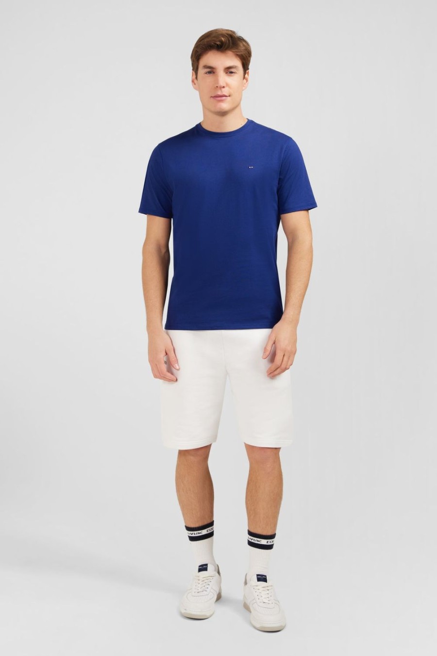 Eden Park Dark Blue Short-Sleeved T-Shirt | T-Shirts