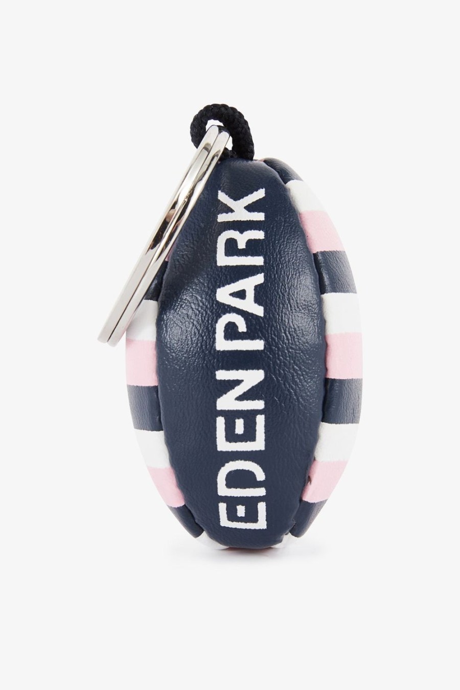 Eden Park Colour-Block Rugby Ball Keyring And Screen-Printed | Key Chains