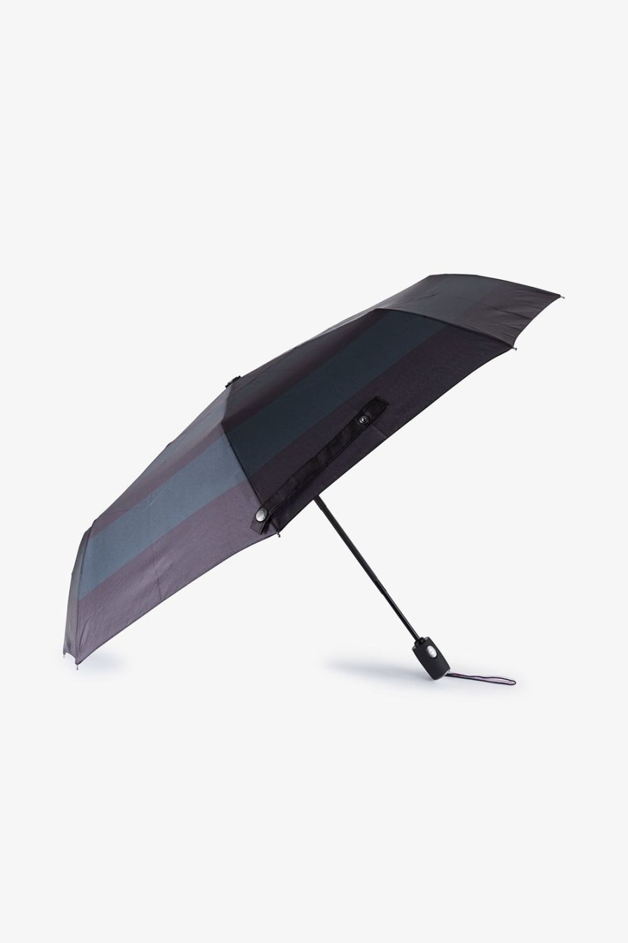 Eden Park Navy Folding Umbrella With Stripes | Umbrellas