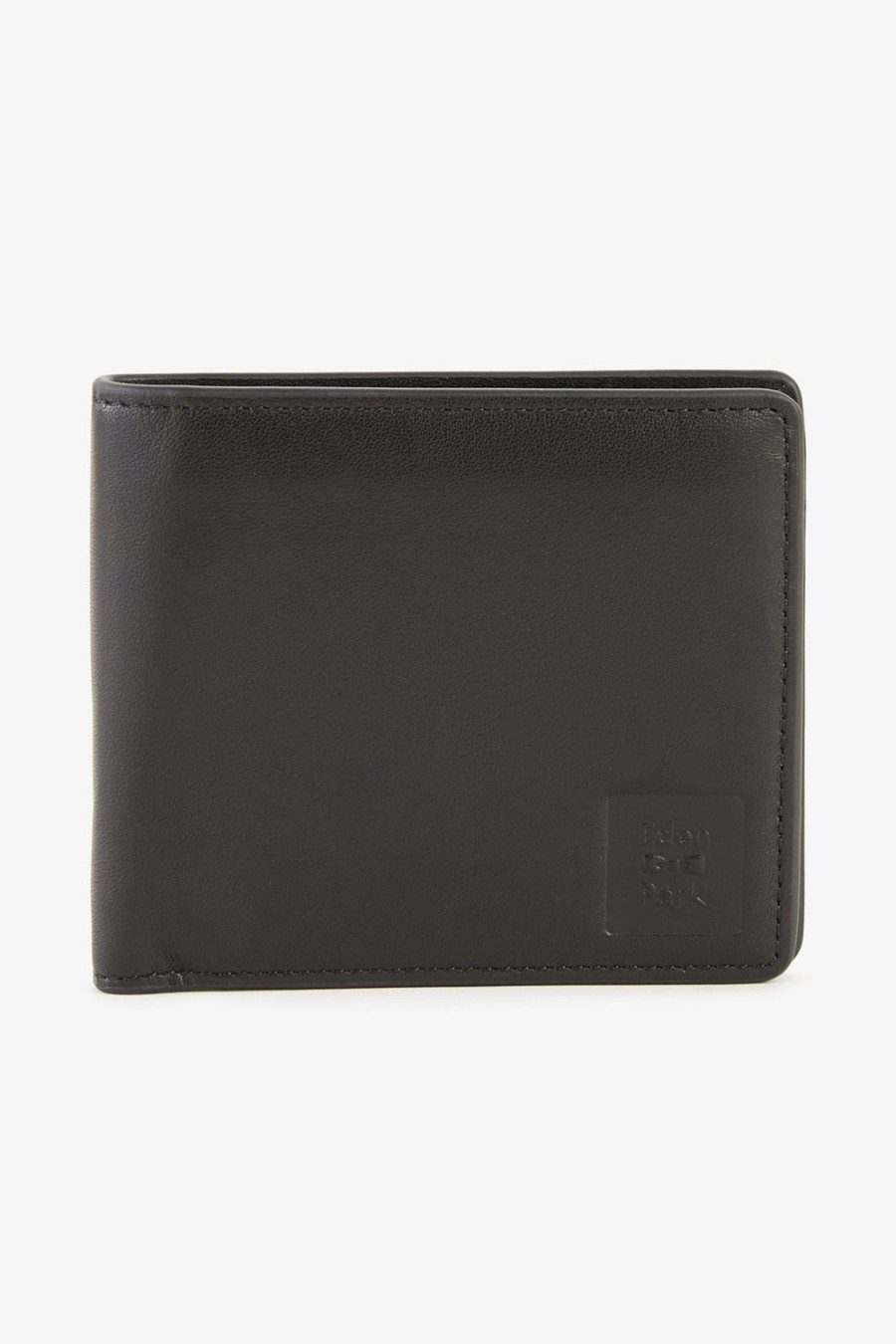 Eden Park Black Leather Italian Wallet | Portfolios