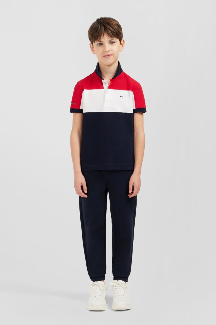 Eden Park Tricolor Polo Shirt | Children