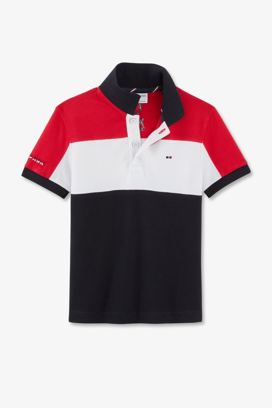 Eden Park Tricolor Polo Shirt | Children