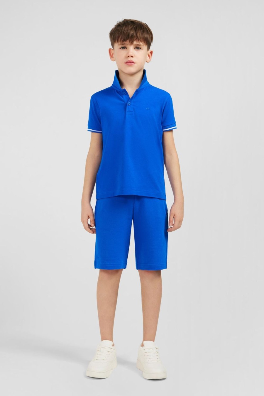 Eden Park Blue Fleece Short | Children