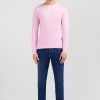 Eden Park Long Sleeved Pink Cotton T-Shirt | T-Shirts