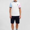 Eden Park Short-Sleeved Colour-Block T-Shirt | T-Shirts