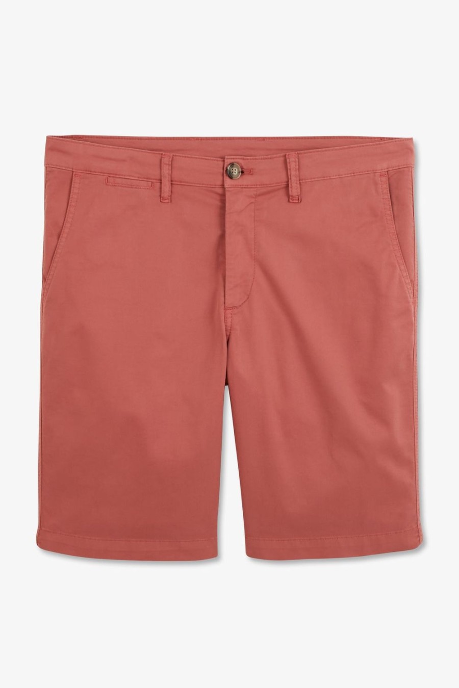 Eden Park Plain Brick Bermuda Shorts | Shorts & Bermudas