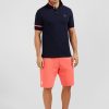 Eden Park Navy Blue Short-Sleeved Polo Shirt | Polos