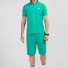 Eden Park Green Short-Sleeved Polo Shirt | Polos