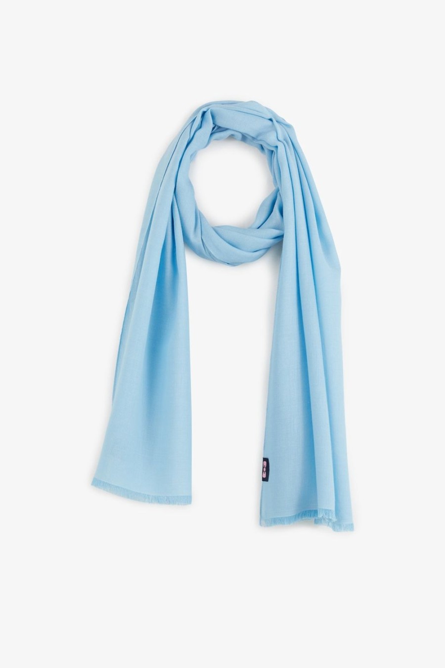 Eden Park Plain Light Blue Scarf | Scarves & Wraps