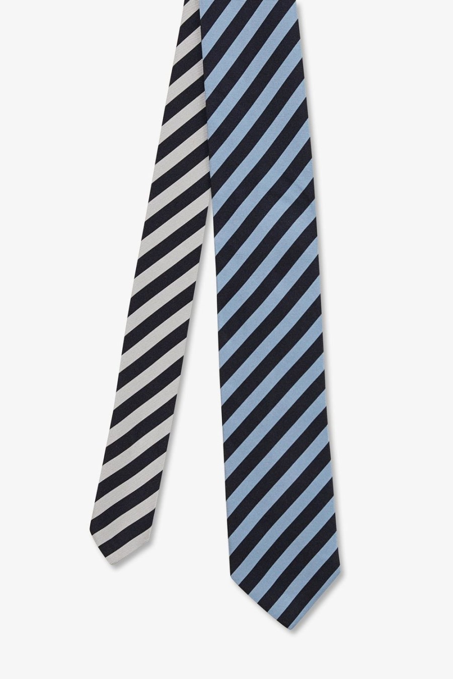 Eden Park Blue Tie With Tricolour Stripes | Ties & Bow Ties