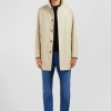 Eden Park Plain Beige Raincoat | Coats