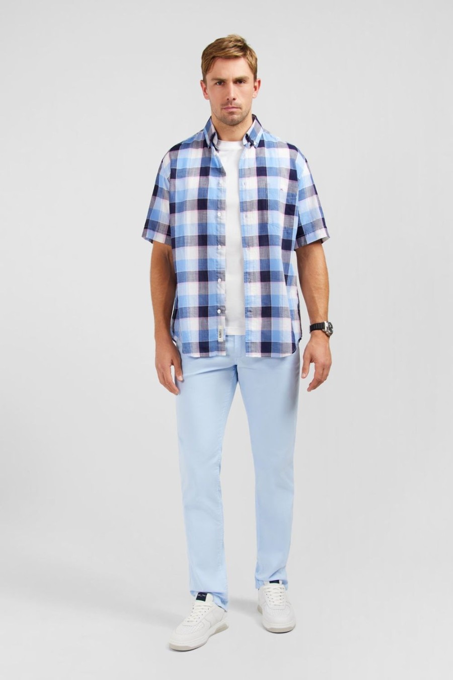 Eden Park Light Blue Chinos | Pants