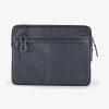 Eden Park Ipad Case In Dark Blue Leather | Bags