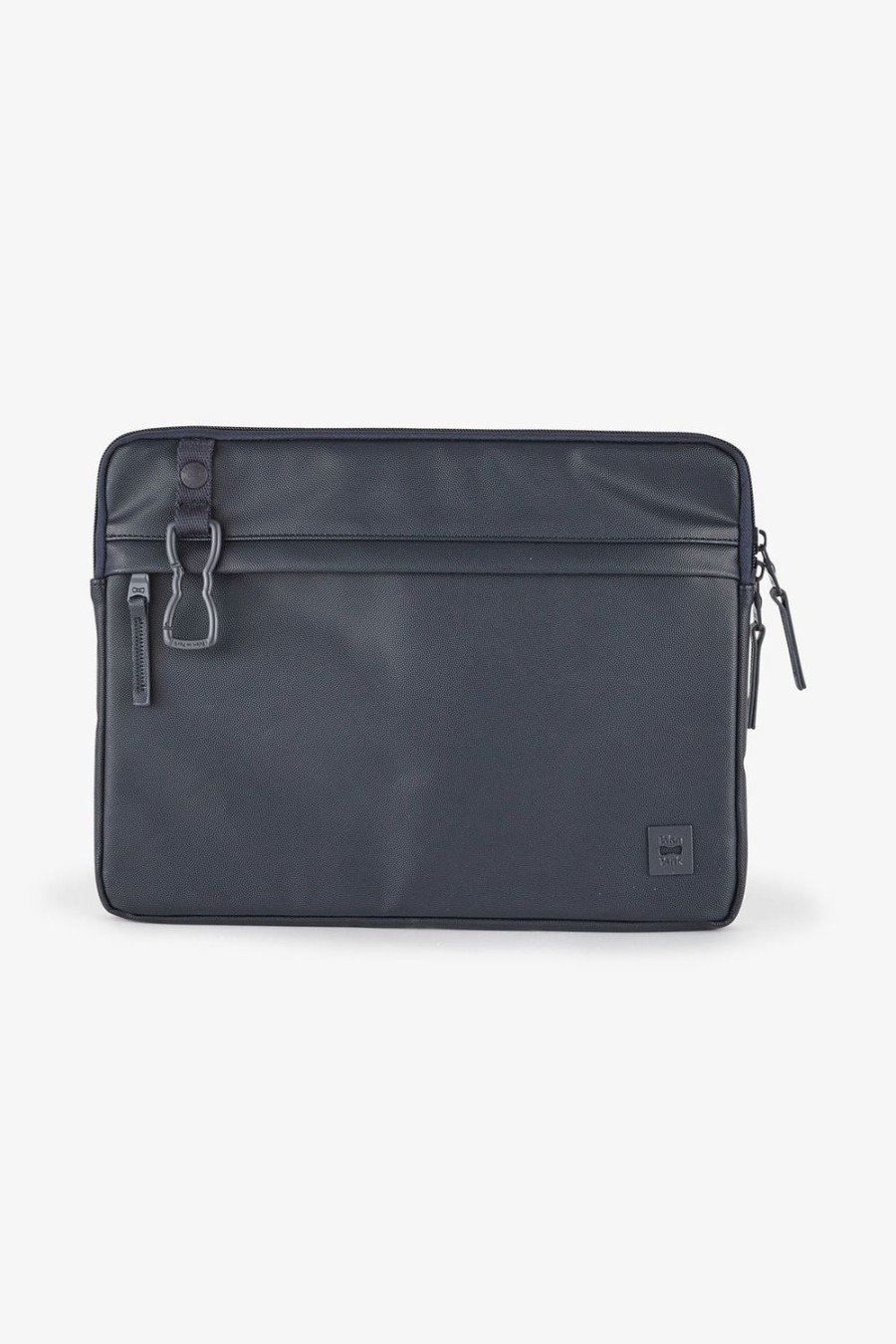 Eden Park Ipad Case In Dark Blue Leather | Bags