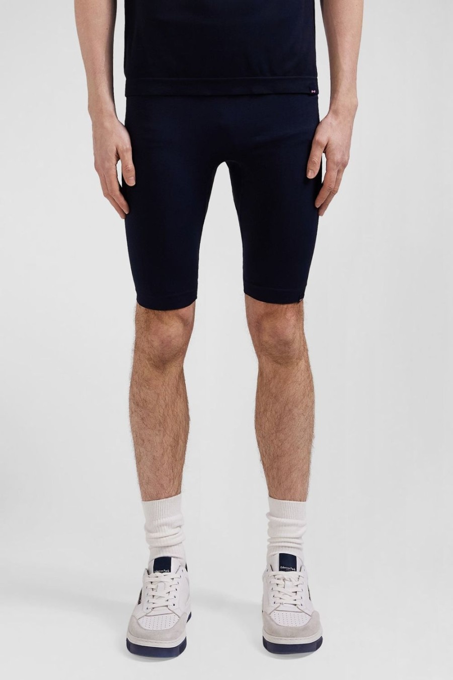 Eden Park Navy Blue Stretch Sports Cycling Shorts | Shorts & Bermudas