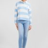 Eden Park Pima Cotton Blue Striped Rugby Shirt In Relaxed Fit | Rugby Shirts