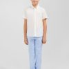 Eden Park White Short-Sleeves Shirt | Children