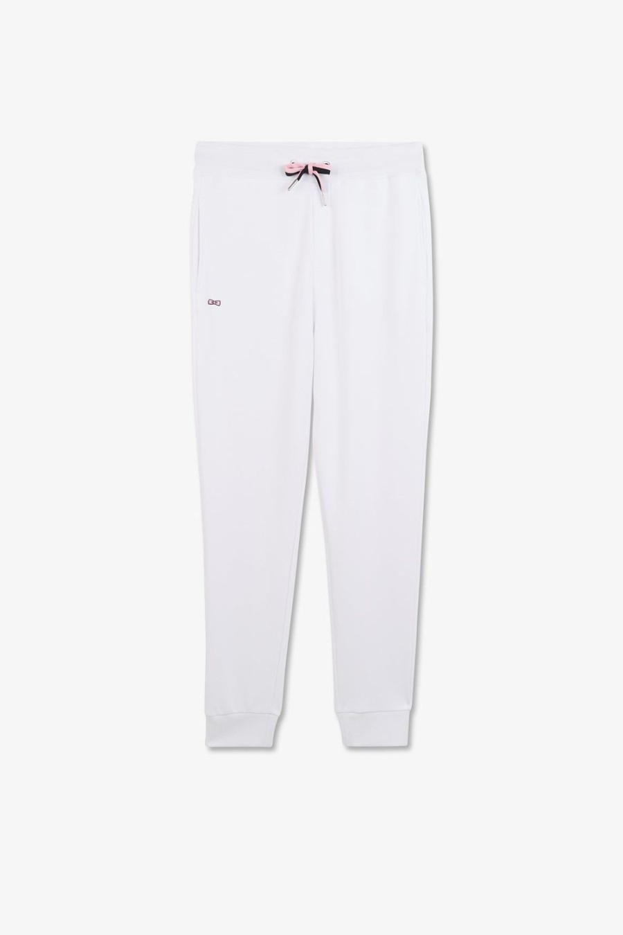 Eden Park White Jogging Bottoms | Pants