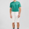 Eden Park White Bermuda Shorts With Elasticated Waist | Shorts & Bermudas