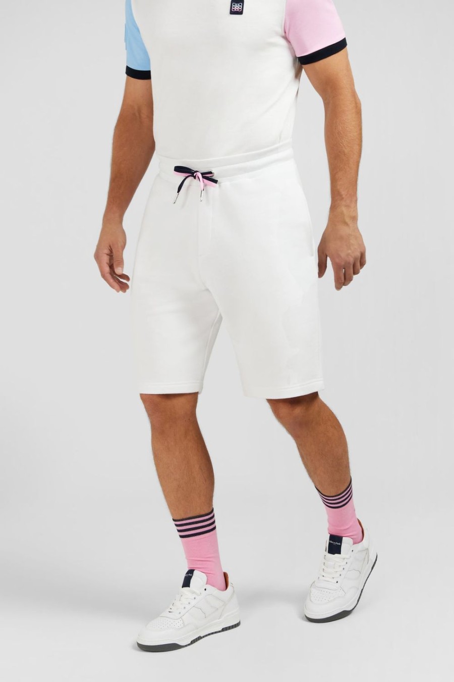 Eden Park Shorts In White Fleece | Shorts & Bermudas