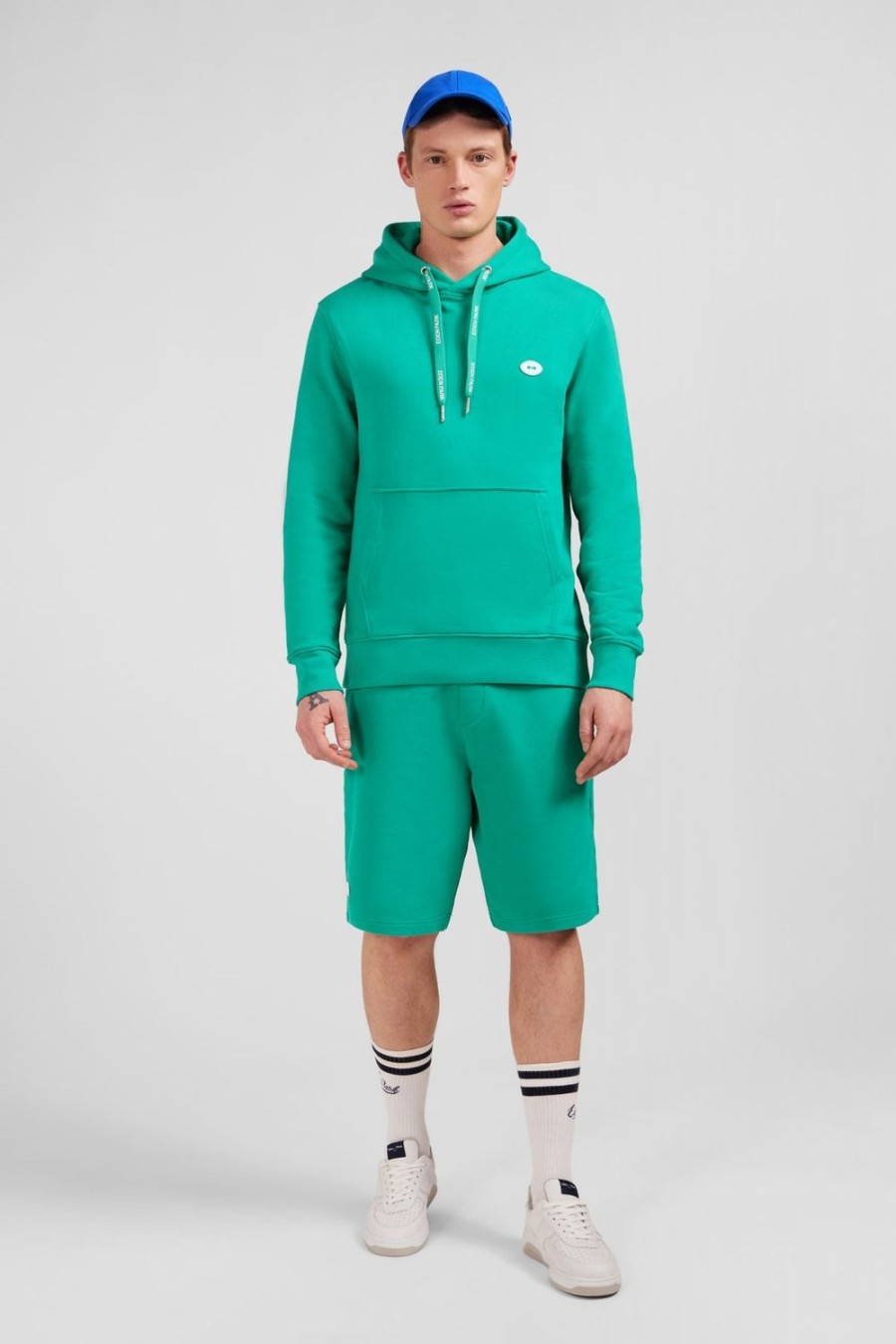 Eden Park Plain Green Hoodie | Sweatshirts