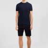 Eden Park Plain Dark Blue Short-Sleeved T-Shirt | T-Shirts