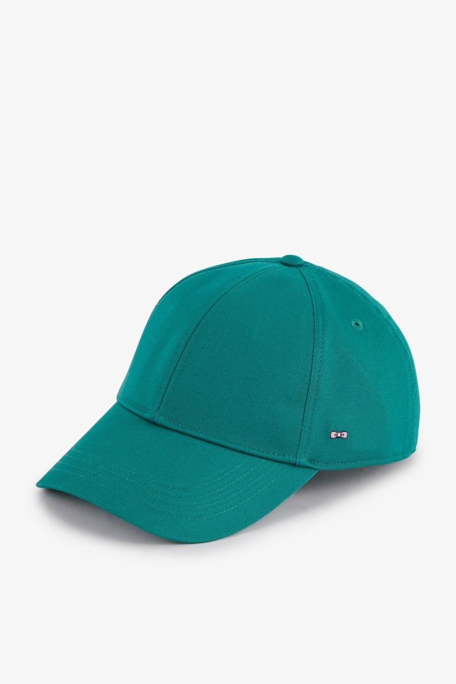 Eden Park Green Cotton Canvas Cap With Bow Tie Embroidery | Caps