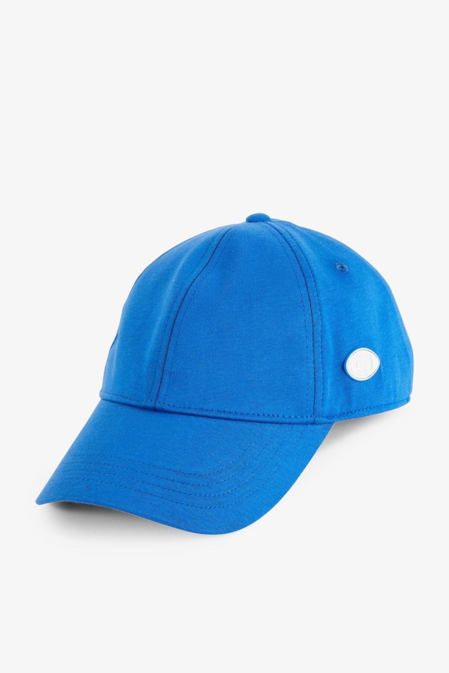 Eden Park Plain Blue Cotton Cap | Caps